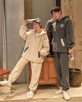 Amazon | [NOMSOCR] もこもこ パジャマ メンズ